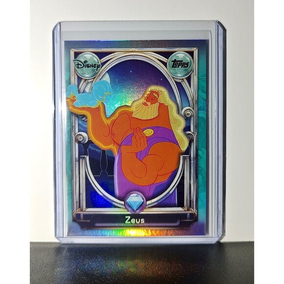 Zeus 2025 Topps Disney Wonder #134 Diamond Card Hercules - Picture 1 of 6